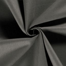 Classic Cotton Canvas Fabric | Dark Grey
