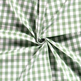 Stitch It, Two-Thirds Of An Inch Cotton Gingham Check | Green