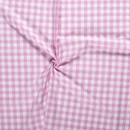 Stitch It, Two-Thirds Of An Inch Cotton Gingham Check | Pink