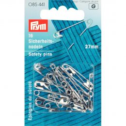 Safety Pins Silver 27mm, 16pcs | Prym