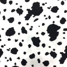 Printed AntiPil Polar Fleece | Cow