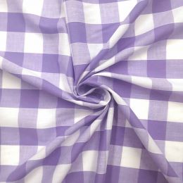 Inch Gingham Check | Lilac