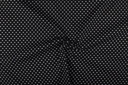 Stitch It, Cotton Print Fabric | Mini Heart Black