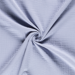 Triple Gauze Fabric | Plain Baby Blue
