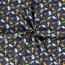 Stitch It, Safari Fabric | Safari Time Indigo