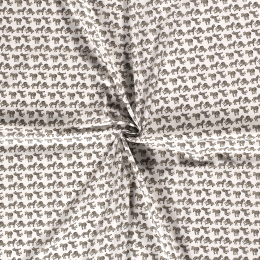 Stitch It, Safari Fabric | Zebra Zeal Natural