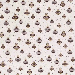 Stitch It, Scandinavian Christmas | Baubles Off White