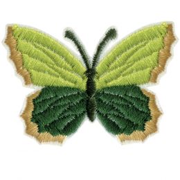Prym Recycled Embroidered Motif | Butterfly Green