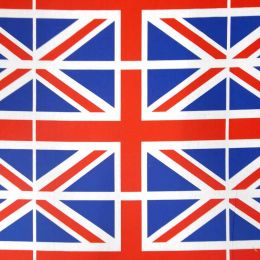 Union Jack Fabric - Large Flag - Pure Cotton