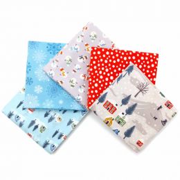Snow Day Flannel Lewis & Irene | Fat Quarter Pack 2