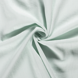 Bio Washed Linen Touch Fabric | Mint
