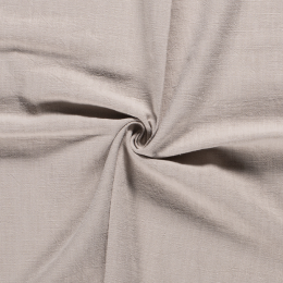 Bio Washed Linen Touch Fabric | Mid Sand