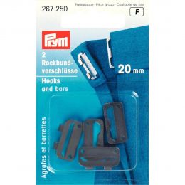 Hooks & Bars, 20mm Black | Prym