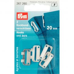 Hooks & Bars, 20mm Silver | Prym