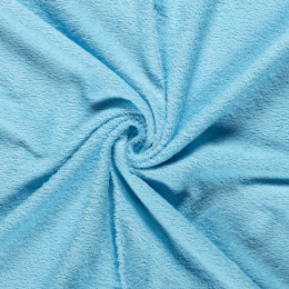 Terry Towelling Fabric | Aqua