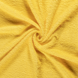 Terry Towelling Fabric | Yellow