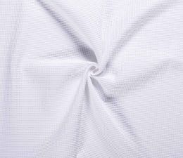 Cotton Waffle Fabric | White