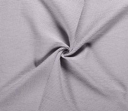 Cotton Waffle Fabric | Light Grey