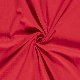Double Gauze Fabric | Plain Red