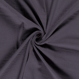 Double Gauze Fabric | Plain Grey