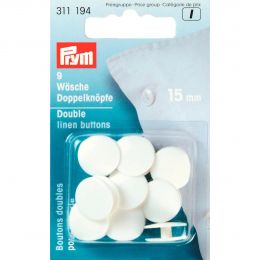 Linen Buttons - Double, 15mm | Prym