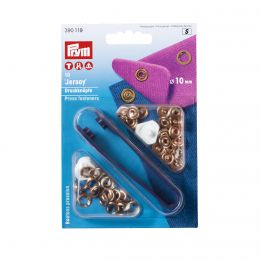 10mm Brass, Jersey Ring Press Fasteners & Tool | Prym