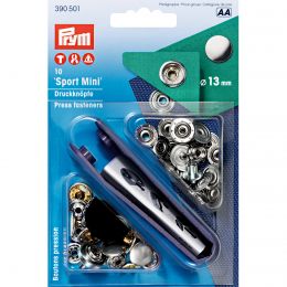 13mm Silver | Outdoor Mini Press Fastener & Tool | Prym