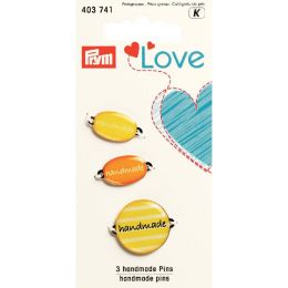 Handmade' Pins, Yellow | Prym Love