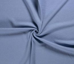 Boiled Wool Fabric | Mid Blue