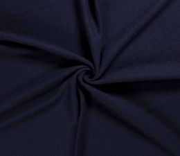 Boiled Wool Fabric | Navy