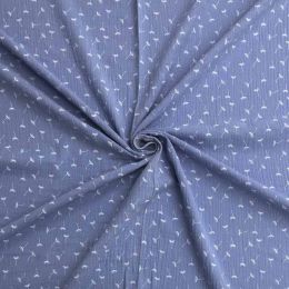 Double Gauze Baby Cloth | Seedhead Cornflower Blue