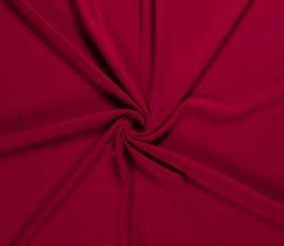 Deluxe Sweatshirt Fabric Plain | Dark Red