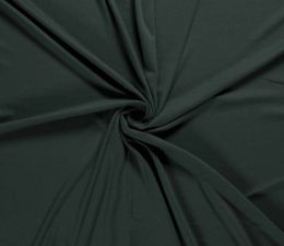 Deluxe Sweatshirt Fabric Plain | Dark Green