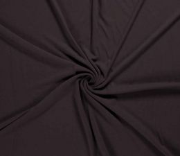 Deluxe Sweatshirt Fabric Plain | Dark Brown
