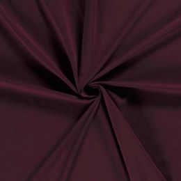 Plain Cotton Rich Jersey | Bordeaux
