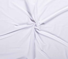 Plain Cotton Rich Jersey | Optical White