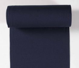 Tubular Jersey Fabric Plain | Dark Navy