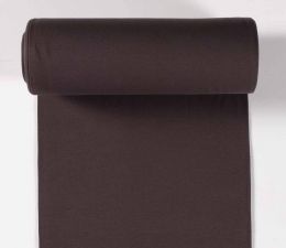 Tubular Jersey Fabric Plain | Brown
