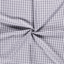 Stitch It, Cotton Gingham Jacquard Heart | Silver