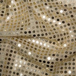 6mm Sequin Fabric | Gold