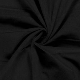 21w Needlecord Fabric | Black