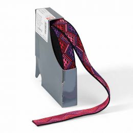 Colour Elastic Designer | 25mm | Triangle Pink