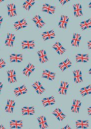 Jubilee Fabric | Union Jack Blue