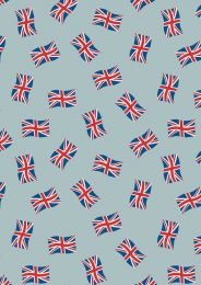 Jubilee Fabric | Union Jack Blue
