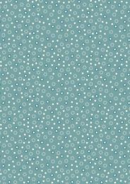 Christmas Trees Fabric | Christmas Stars Icy Blue