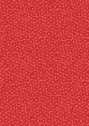 New Forest Winter Fabric | Winter Star Red