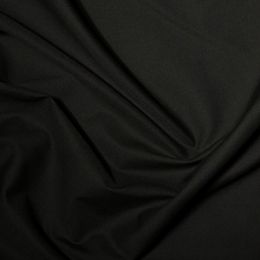 Classic Polycotton Fabric | Black