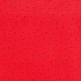 Extra Wide Fabric | Spot Red