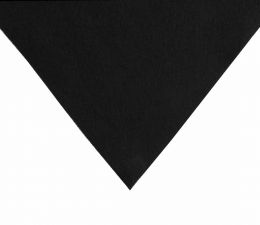 Wool & Viscose Felt, 180cm Wide | Black