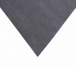 Wool & Viscose Felt, 180cm Wide | Steel Grey
